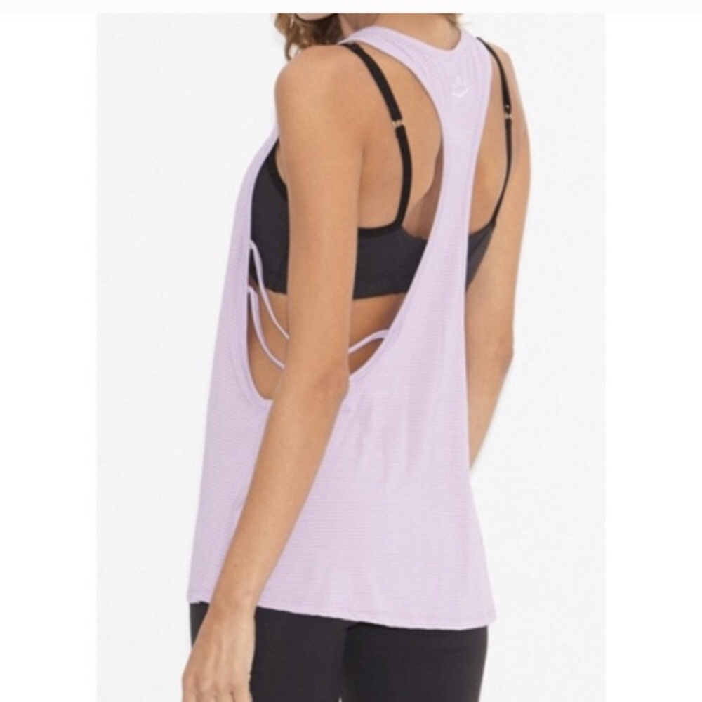 Beyond Yoga Blurred Lines Tank Frosted Lilac